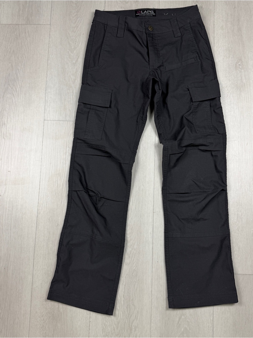 LAPG Women’s Tactical Cargo Pants Charcoal Ripstop‎ Utility Workwear